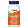 NOW Foods Ginger Root Extract 250 mg 90 viên 733739046895