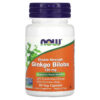 NOW Foods Ginkgo Biloba Double Strength 120 mg 50 viên 733739046826