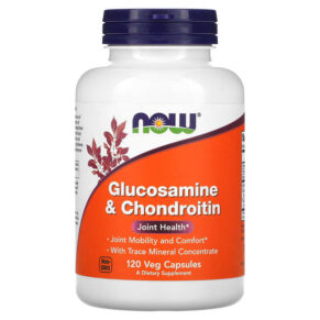 NOW Foods Glucosamine & Chondroitin 120 viên 733739032287