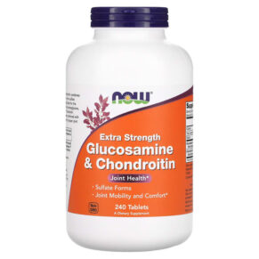 NOW Foods Glucosamine & Chondroitin Extra Strength 240 viên 733739032447