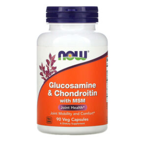 NOW Foods Glucosamine & Chondroitin + MSM 90 viên 733739031709