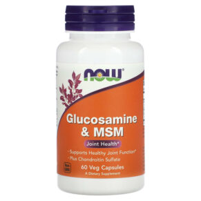 NOW Foods Glucosamine & MSM 60 viên 733739032782