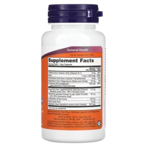 NOW Foods Glucose Metabolic Support 90 Veg Capsules 733739033185