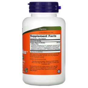 NOW Foods Gr8-Dophilus 120 Veg Capsules 733739029102