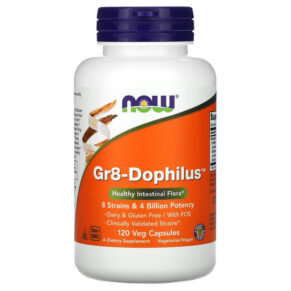 NOW Foods Gr8-Dophilus 120 viên 733739029102