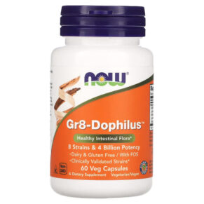 NOW Foods Gr8-Dophilus 60 viên 733739029126