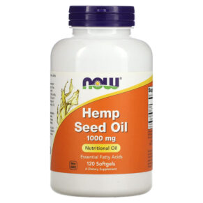 NOW Foods Hemp Seed Oil 1.000 mg 120 viên 733739017994