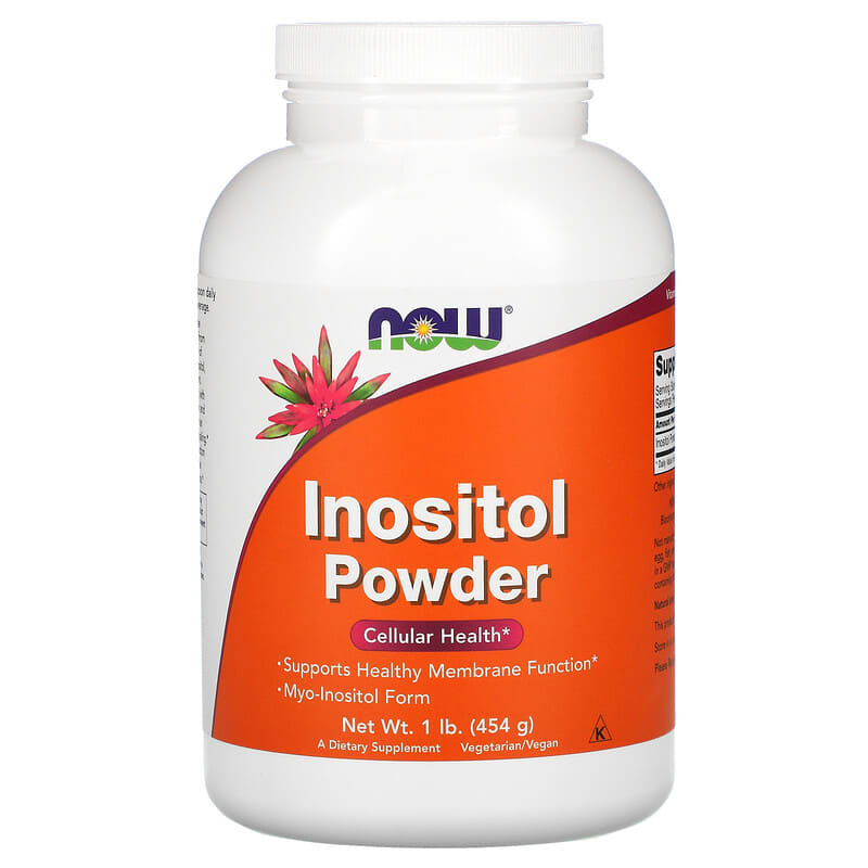 NOW Foods Inositol Powder 1 lb (454 g) 1 NOW Foods Inositol Powder 1 lb (454 g) 733739005298