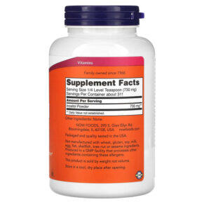 NOW Foods Inositol Powder 8 oz (227 g) 733739005281