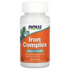 NOW Foods Iron Complex 100 viên 733739014405