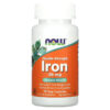 NOW Foods Iron Double Strength 36 mg 90 viên 733739014443