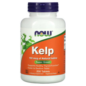 NOW Foods Kelp 150 mcg 200 viên 733739026804