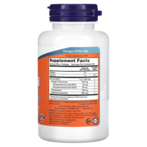 NOW Foods Krill Oil 500 mg 120 Softgels 733739016263