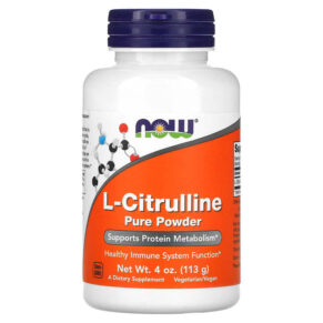 NOW Foods L-Citrulline Pure Powder 4 oz (113 g) 733739002143