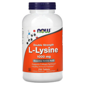 NOW Foods L-Lysine 1.000 mg 250 viên 733739001238