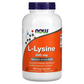 NOW Foods L-Lysine 500 mg 250 viên 733739001122
