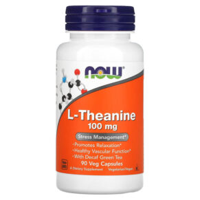 NOW Foods L-Theanine 100 mg 90 viên 733739001450