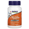 NOW Foods L-Theanine Double Strength 200 mg 60 viên 733739001474