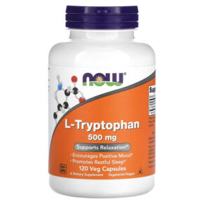 NOW Foods L-Tryptophan 500 mg 120 viên 733739001672