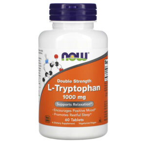 NOW Foods L-Tryptophan Double Strength 1.000 mg 60 viên 733739001696