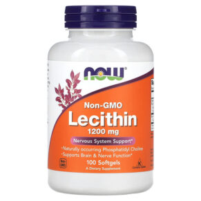 NOW Foods Lecithin 1.200 mg 100 viên 733739022103