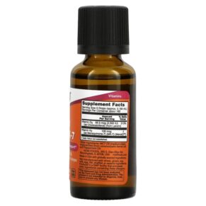 NOW Foods Liquid D-3 & MK-7 1 fl oz (30 ml) 733739003799