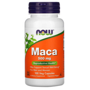 NOW Foods Maca 500 mg 100 viên 733739047212