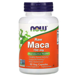 NOW Foods Maca Raw 750 mg 90 viên 733739047779