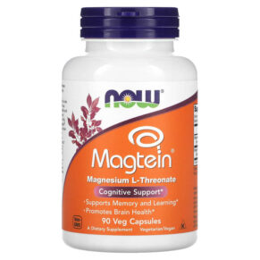 NOW Foods Magtein Magnesium L-Threonate 90 viên 733739023902