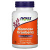 NOW Foods Mannose Cranberry 90 viên 733739028143
