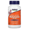NOW Foods Maximum Strength Melatonin 20 mg 90 Veg Capsules 4 NOW Foods Maximum Strength Melatonin 20 mg 90 viên 733739035585