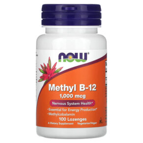 NOW Foods Methyl B-12 1.000 mcg 100 viên 733739004956
