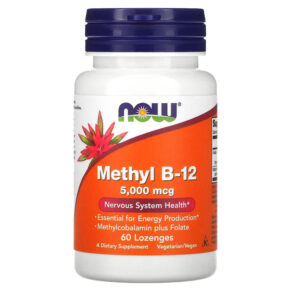 NOW Foods Methyl B-12 5.000 mcg 60 viên 733739004963