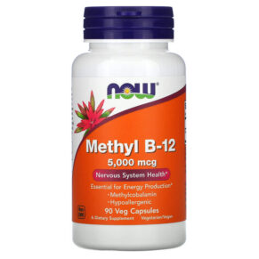 NOW Foods Methyl B-12 5.000 mcg 90 viên 733739005052