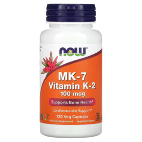 NOW Foods MK-7 Vitamin K-2 100 mcg 120 viên 733739009937