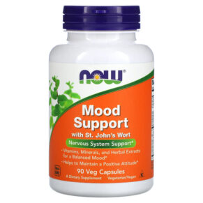 NOW Foods Mood Support + St. John's Wort 90 viên 733739033512