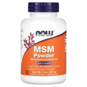 NOW Foods MSM Powder 8 oz (227 g) 733739021250