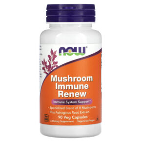 NOW Foods Mushroom Immune Renew 90 viên 733739030559