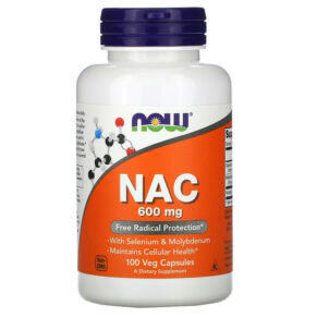 NOW Foods NAC 600 mg 100 viên 733739000859