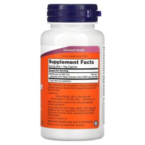 NOW Foods Nattokinase 100 mg 120 Veg Capsules 3 NOW Foods Nattokinase 100 mg 120 Veg Capsules 733739031419