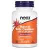 NOW Foods Natural Beta Carotene 7.500 mcg (25.000 IU) 180 viên 733739003225