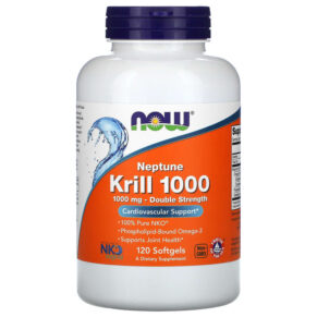 NOW Foods Neptune Krill 1000 1.000 mg 120 viên 733739016294