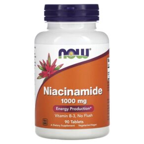 NOW Foods Niacinamide 1.000 mg 90 viên 733739004512