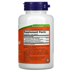 NOW Foods Olive Leaf Extract 100 Veg Capsules 733739047465