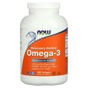 NOW Foods Omega-3 180 EPA/120 DHA 500 viên 733739016539