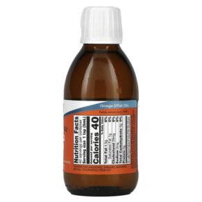 NOW Foods Omega-3 Fish Oil Lemon 7 fl oz (200 ml) 733739016591