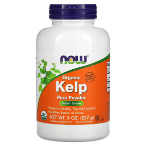 NOW Foods Organic Kelp Pure Powder 8 oz (227 g) 733739026767