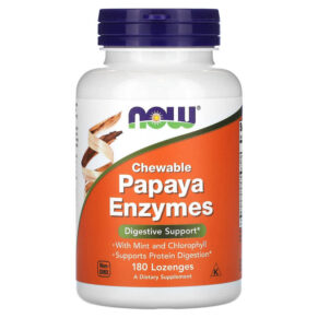 NOW Foods Papaya Enzymes 180 viên 733739029706