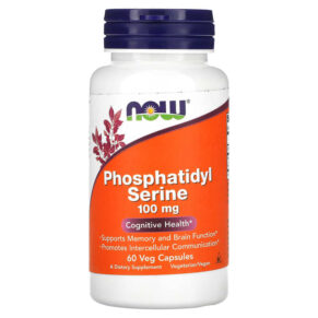NOW Foods Phosphatidyl Serine 100 mg 60 viên 733739023803