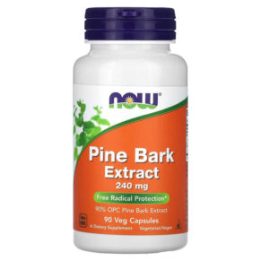 NOW Foods Pine Bark Extract 240 mg 90 viên 733739033642